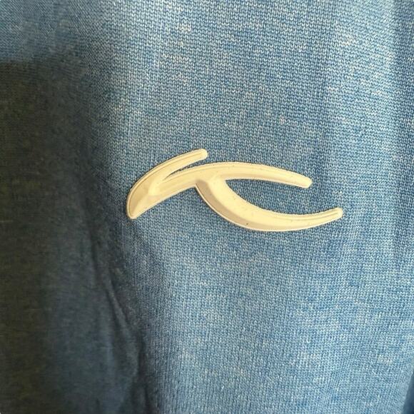 KJUS 1/4 Zip Men's Performance Pullover L/S Blue M Golf Athleisure Athletic - Picture 4 of 11